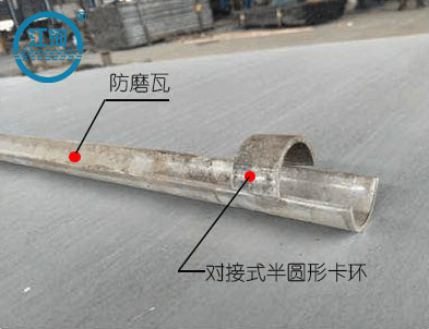 防磨瓦卡環(huán)有幾種？2對接式