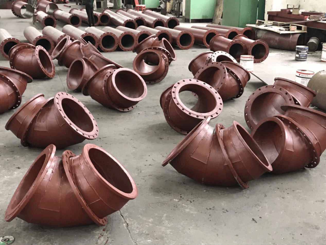 耐磨管道的種類很多：稀土合金耐磨管、燒結(jié)陶瓷管、雙金屬耐磨管等。