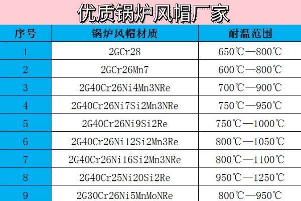 優(yōu)質(zhì)鍋爐風帽廠家